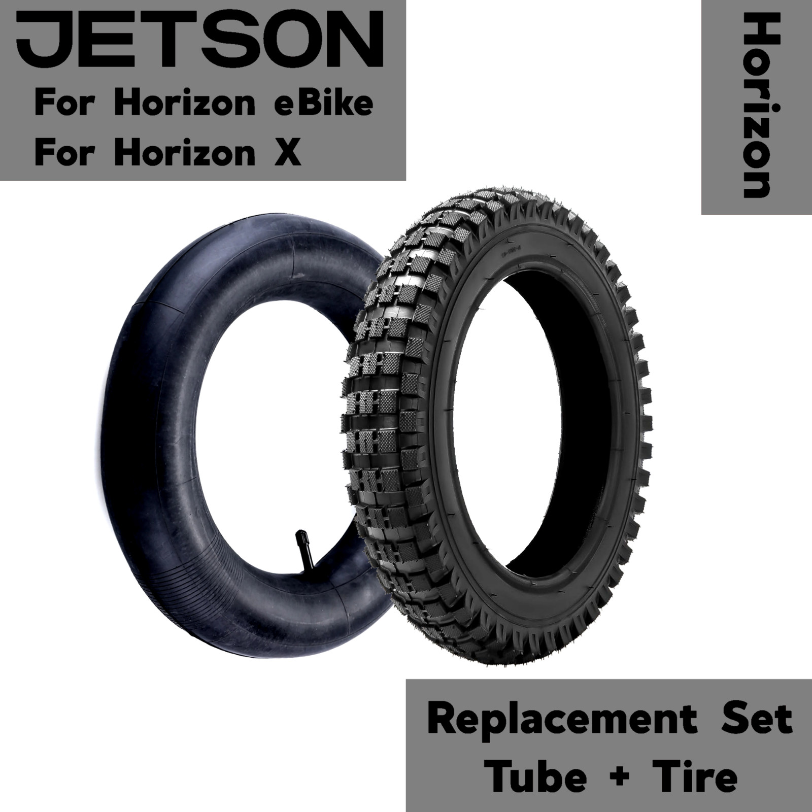 Jetson Horizon X Electric Dirt eBike Tire Replacement / Inner Tube / Front-Back