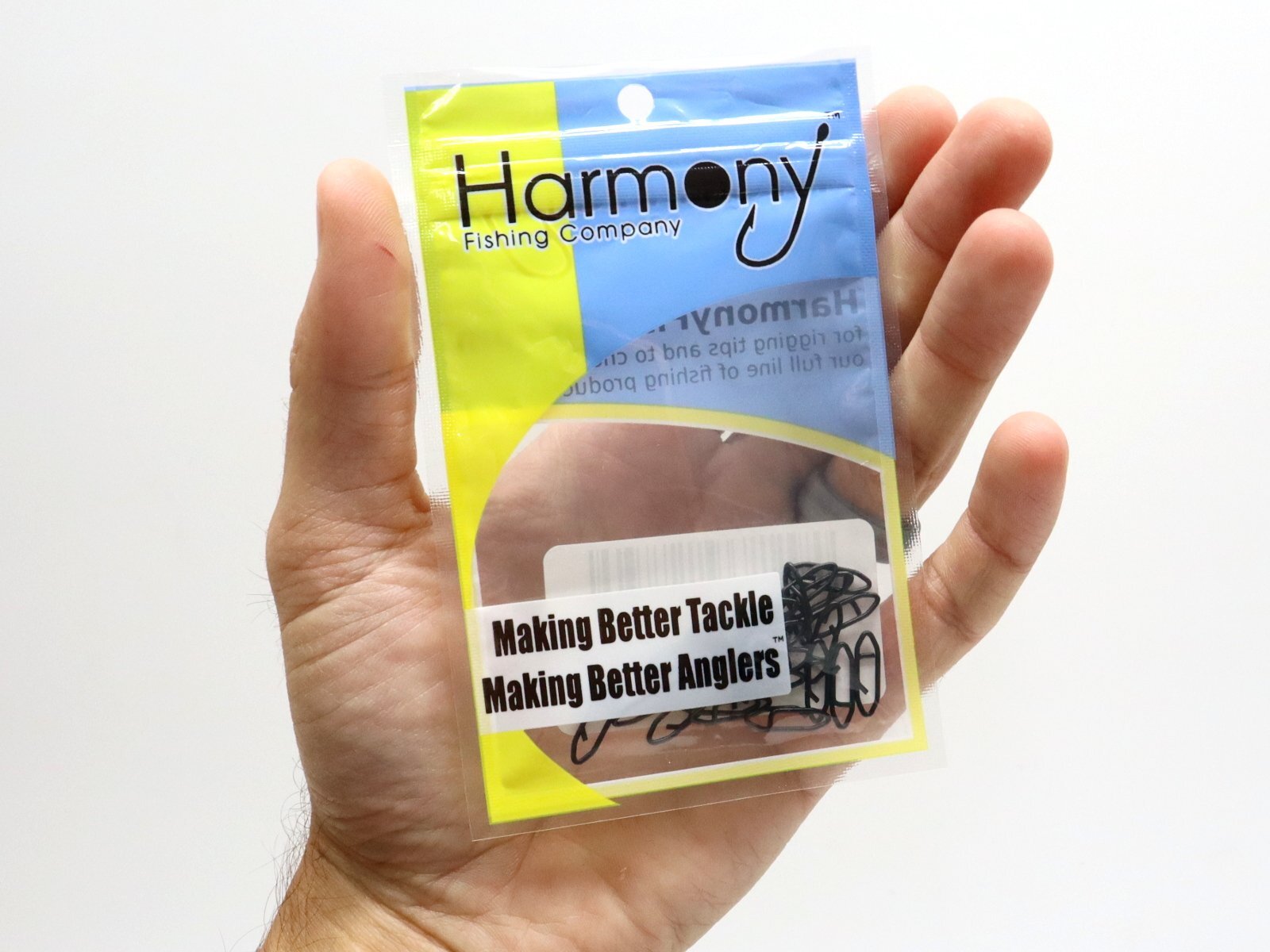Harmony Fishing Stealth Clips (25 Pack) [Black Stainless] Quick Snaps For Lures