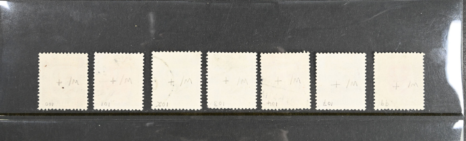 Iceland Scott # 99-107 Watermark WMK F-VF Used Stamps Cat $187