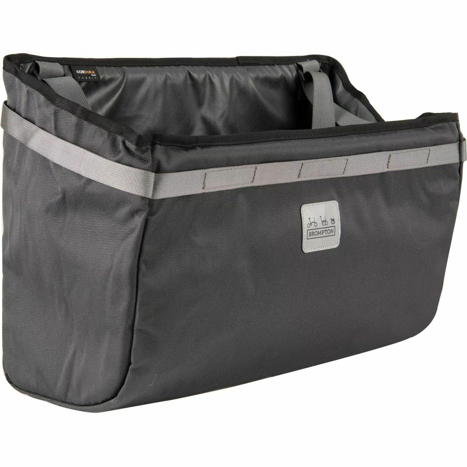 Brompton Borough Large Basket Bag - Grey