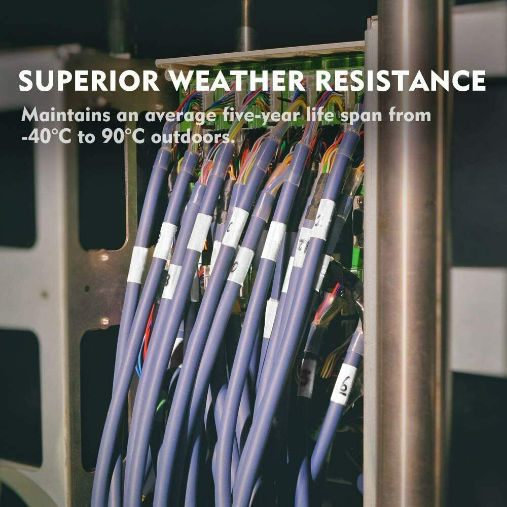 10 Compatible Brady BMP21-PLUS M21-500-499 Nylon Cloth Label Tape Cartridge 1/2"