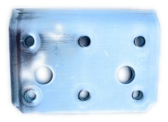 Arctic Snow Pusher 1/4" Plate Polyblock Washer Part 7006