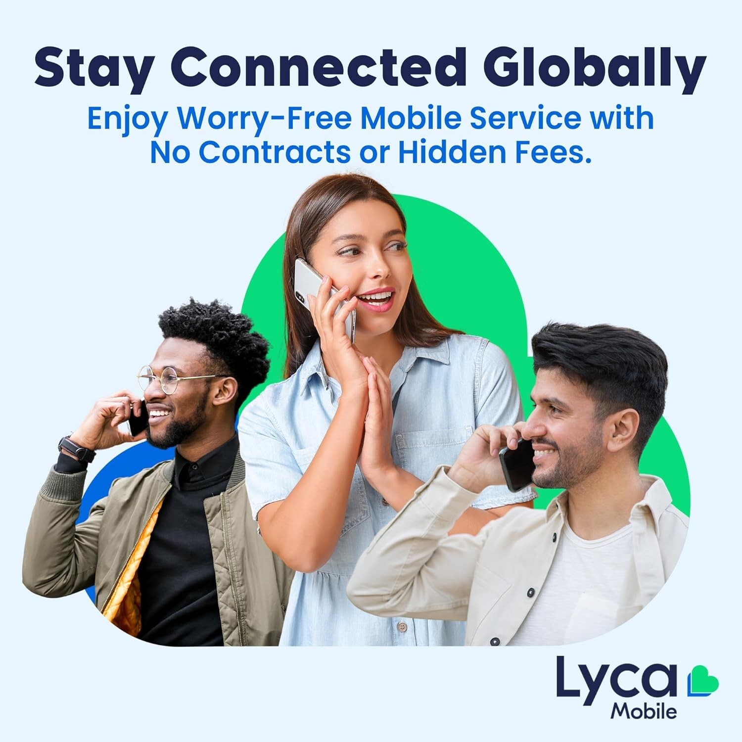 Lycamobile Prepaid SIM Card 3GB 4G/5G Unlimited Data-Talk, Text to 100 Countries