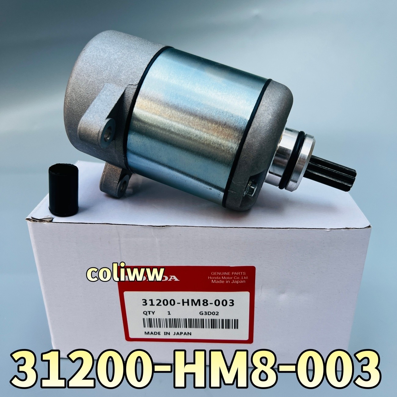 NEW Starter Motor 31200-HM8-003 For Honda Sportrax Recon 250 TRX250X 2X4