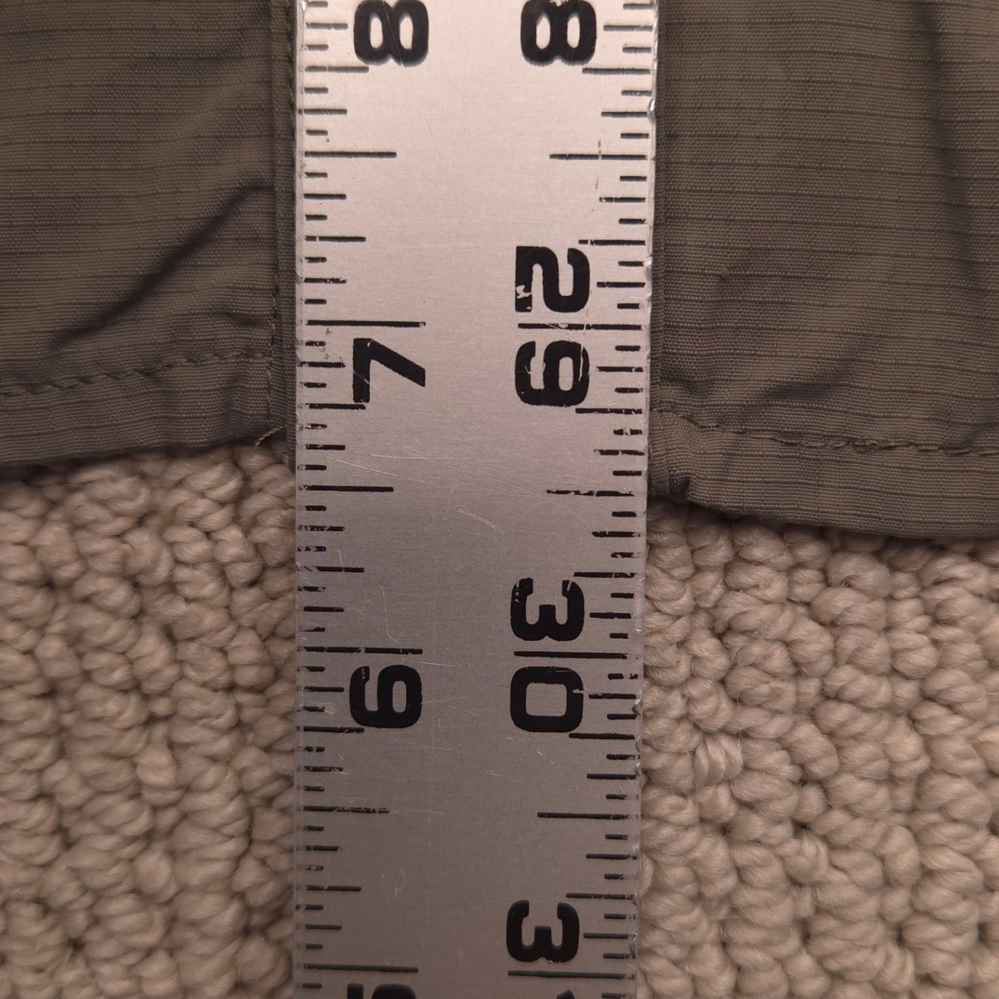 Eddie Bauer Travex Long Sleeve Button Up Vented Shirt Olive Green Mens Large