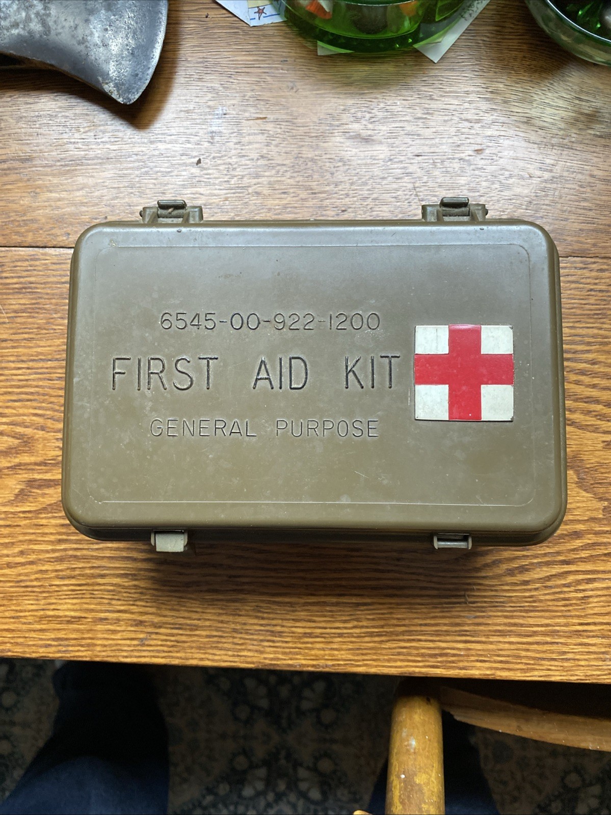 Vintage US Military Army General Purpose First Aid Kit 6545-00-922-1200 FULL
