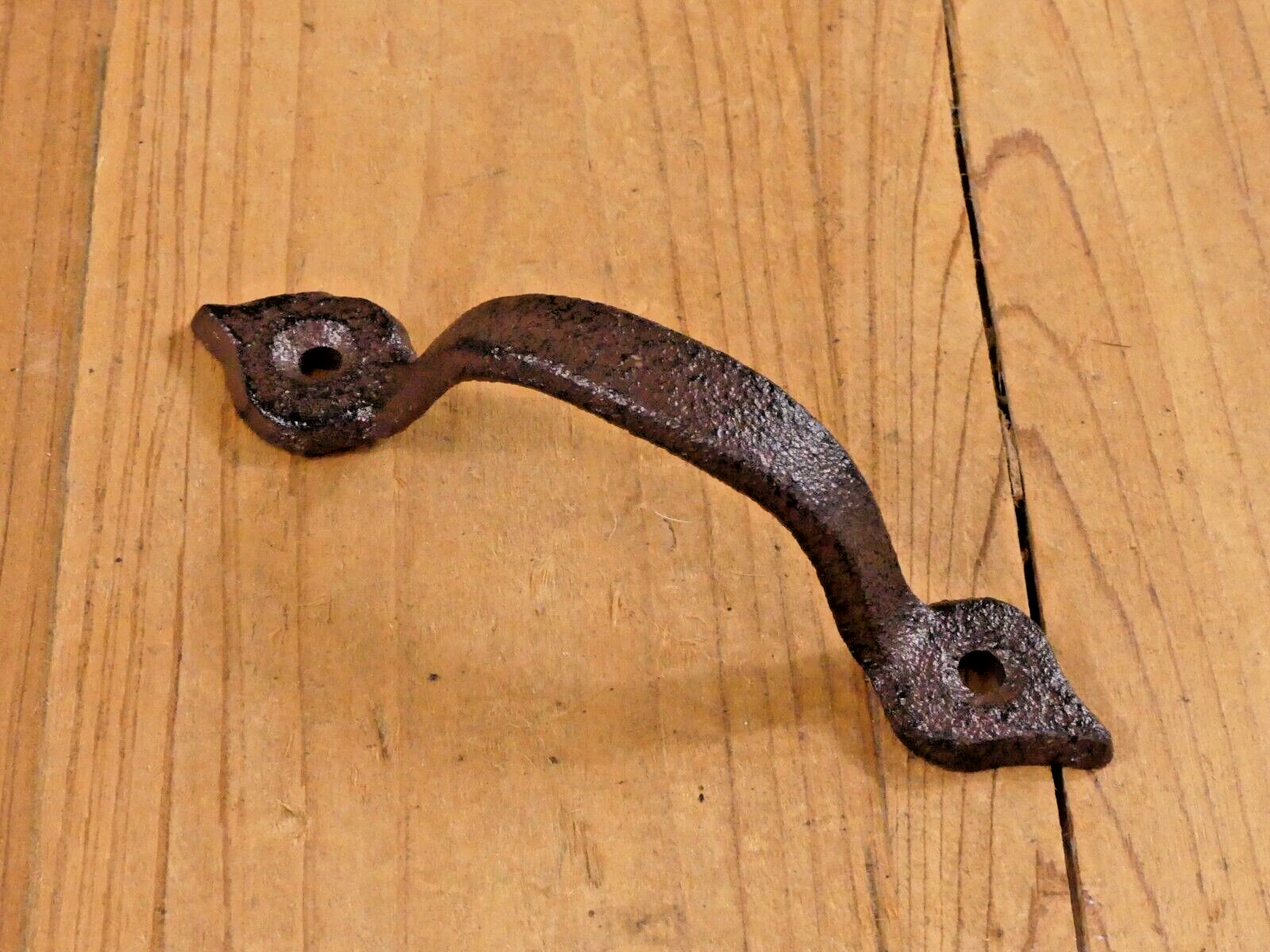 24 Rustic Cabinet Handle Cast Iron Drawer Pull Door Antique Style 4 5/8" Farm