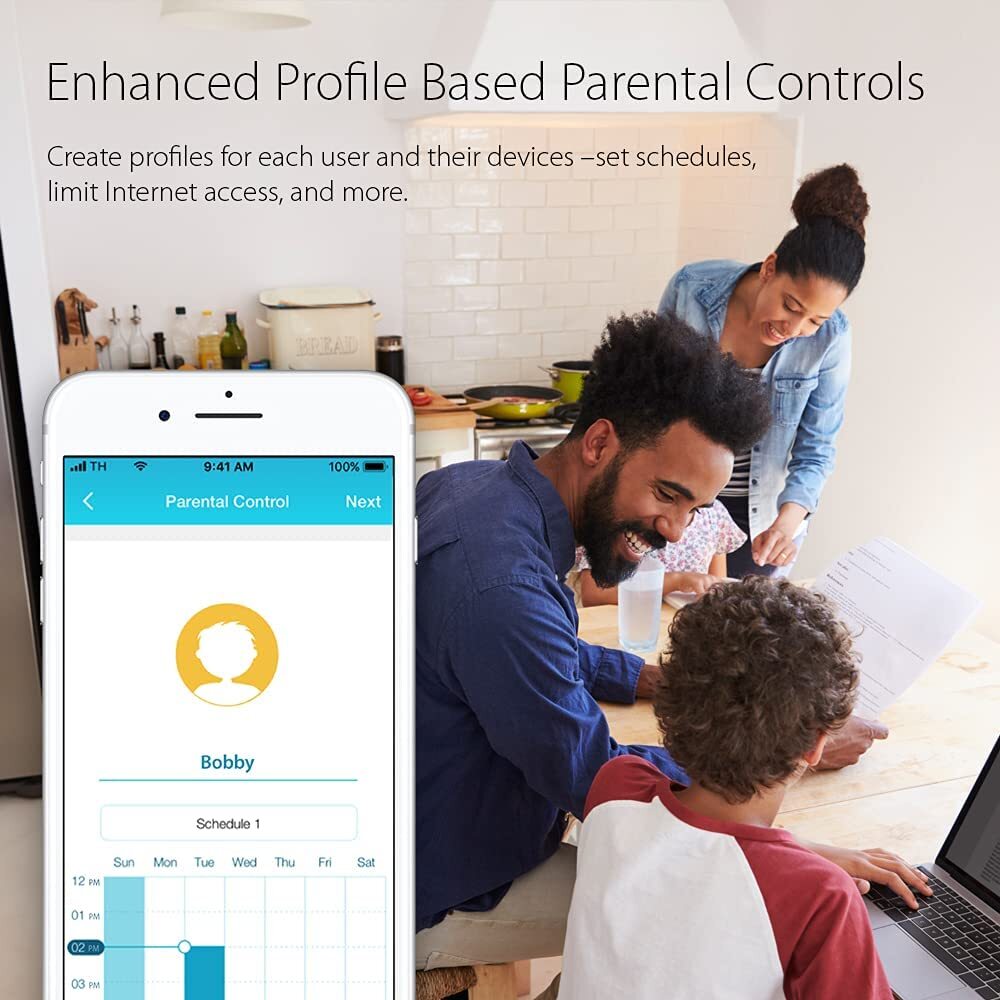 D-Link AC2000+ Wi-Fi Gigabit Router DIR-2055 Voice Control works w/Alexa Google