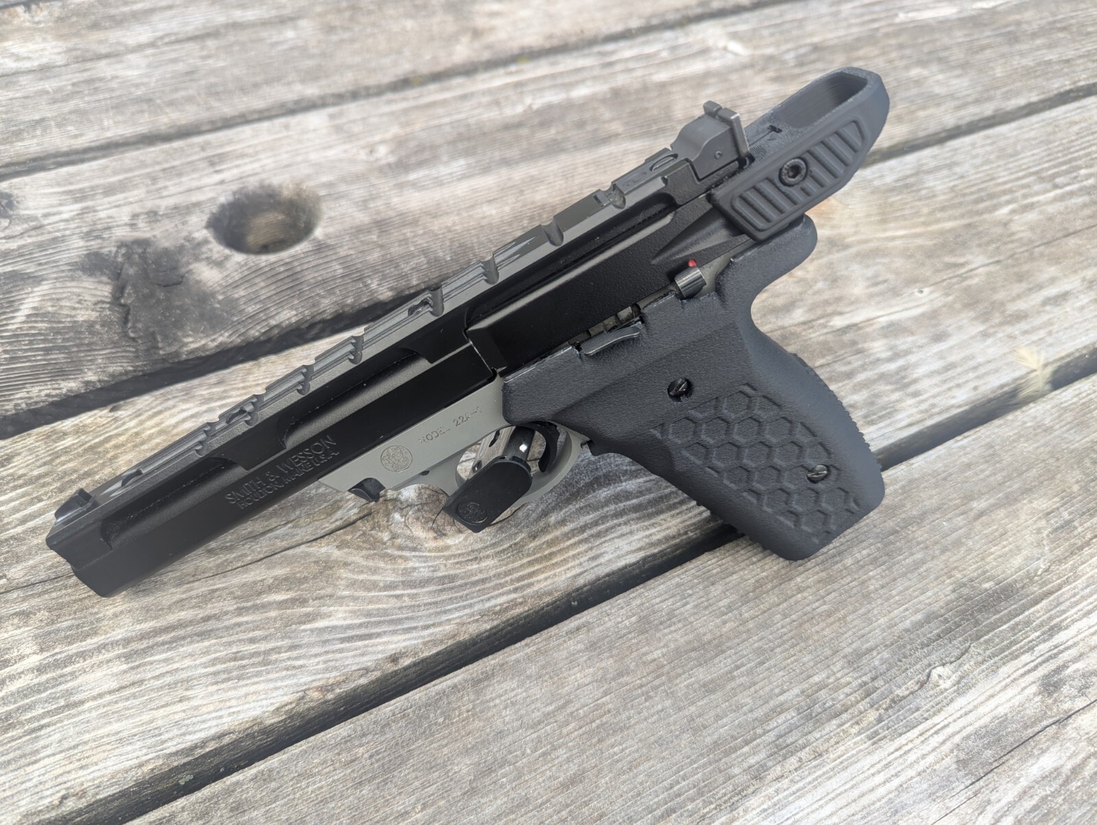 Smith and Wesson 22A 22S grip one piece