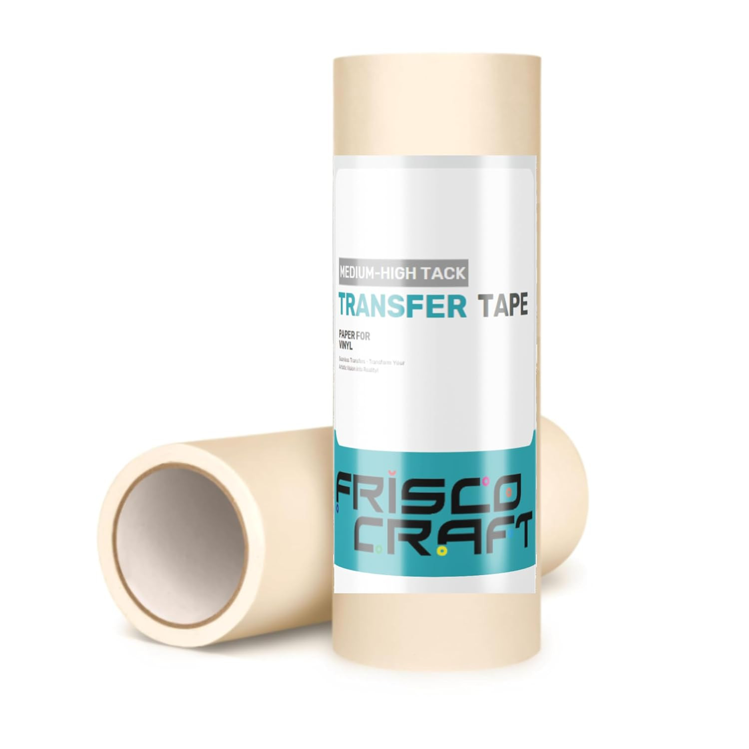 12" X 100Ft Roll of Paper Transfer Tape for Vinyl, Premium-Grade Vinyl with Lay