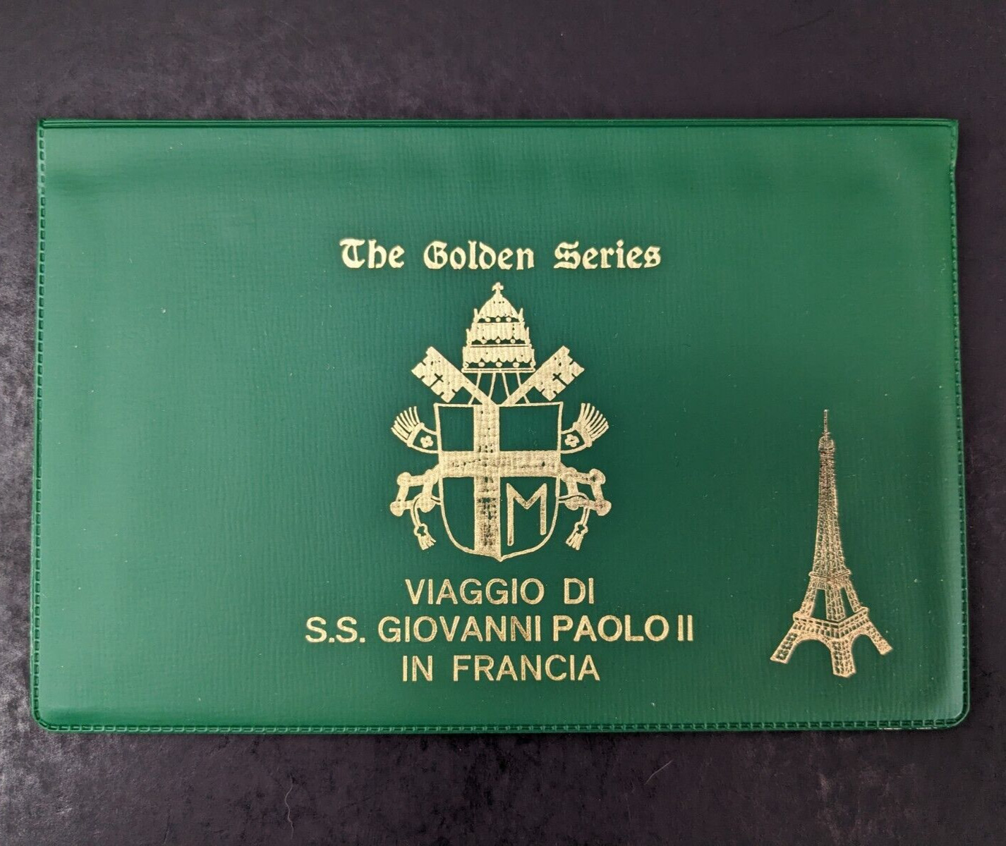 Pope John Paul II, The Golden Series Trip to France, 5 Covers Plus Stamps