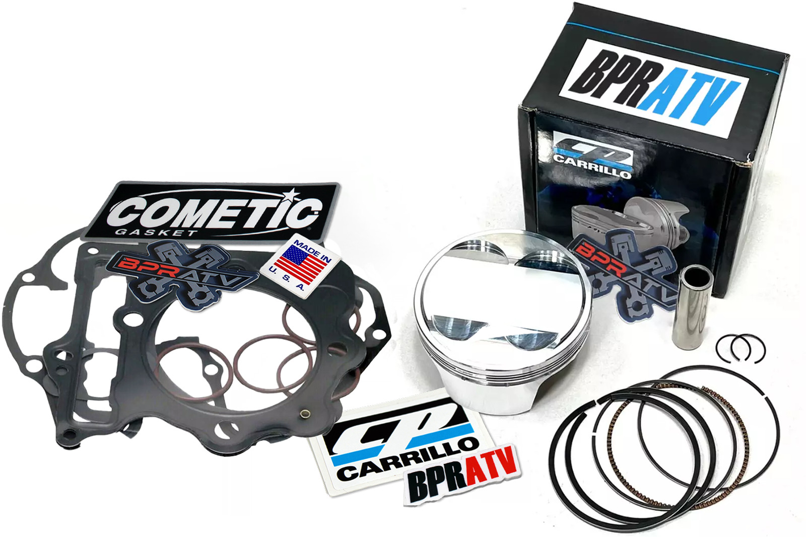 TRX400EX 400EX 87mm 87 416cc Big Bore Cylinder 11:1 CP Piston Cometic Gasket Kit