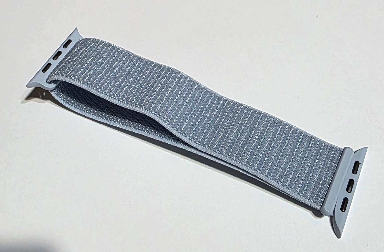 Unused OEM Blue Cloud Apple Watch Sport Loop Band 46mm MXL53AM/A in Bulk Pkg