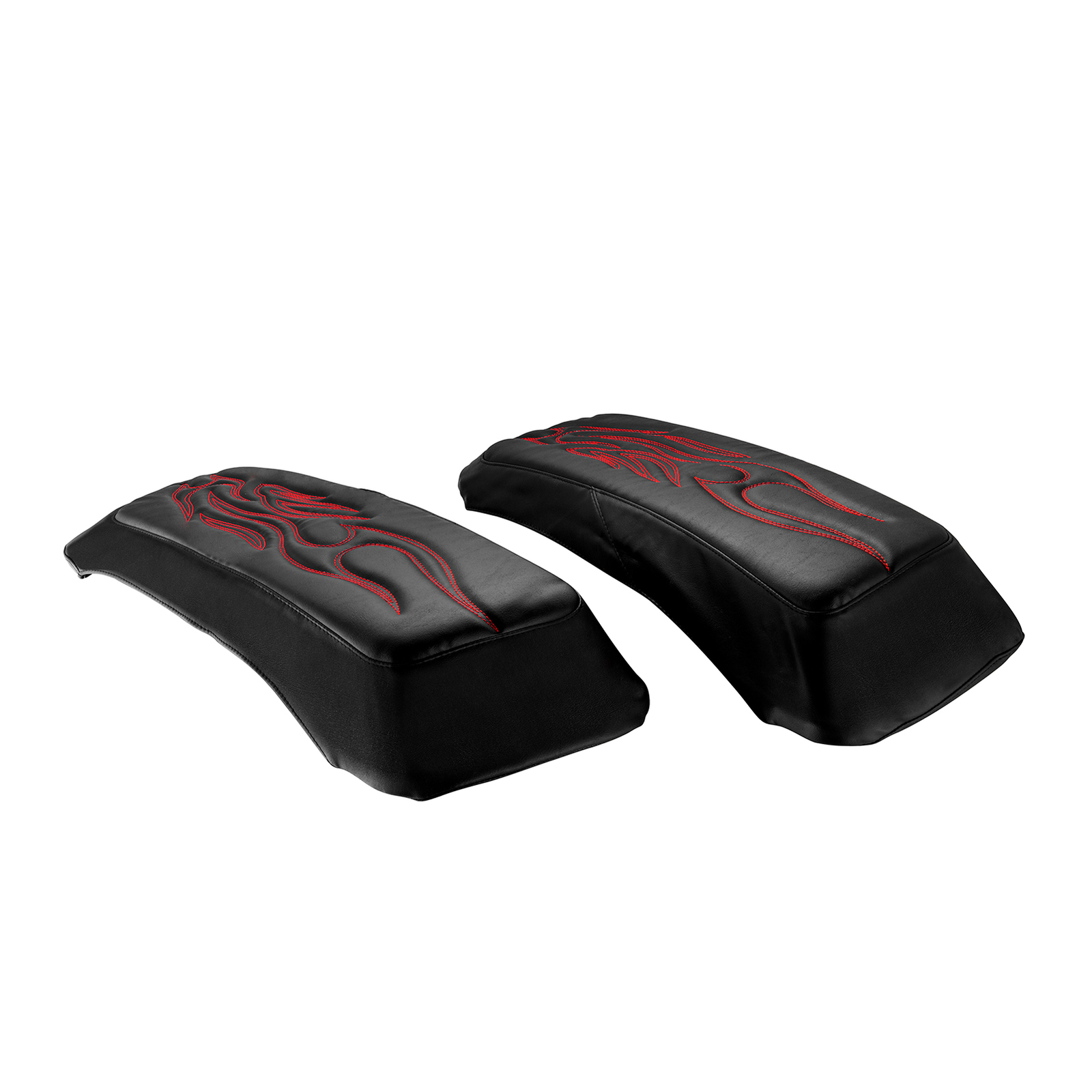 Hard Saddle Bag Lid Covers For Harley Touring Electra Glide Road Glide 1993-2013