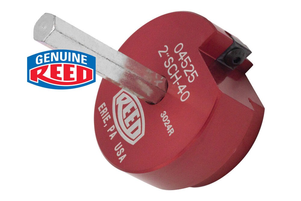 Reed Mfg Clean Ream Extreme Plastic Pipe Fitting Reamer, 2 Inch Ppr200 ()