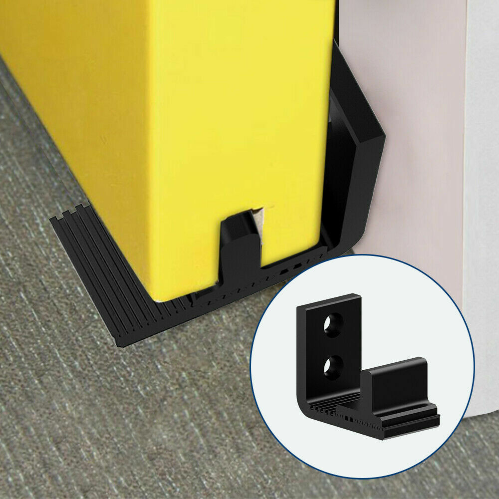 Upgrade Adjustable Wall Mount Bottom Floor Guide For Sliding Barn Door Hardware