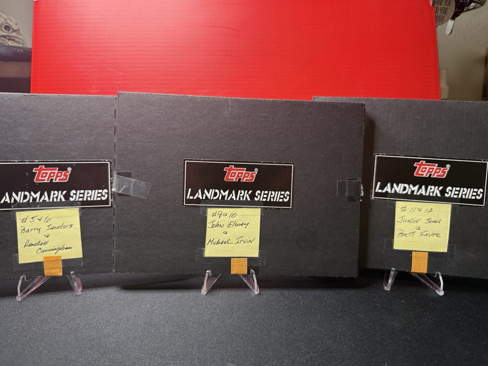 1995 NFL 🏈 Topps Landmark Series BRONZE 🔥 Lot (6) BARRY-ELWAY-IRVIN & More!🌟