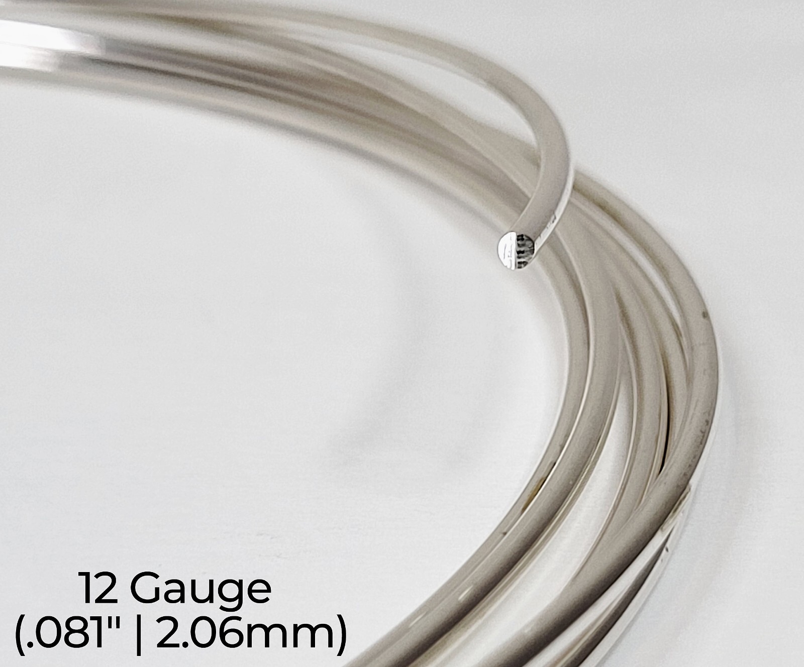 925 Sterling Silver Wire | Round | Half Hard | 10-30 Gauge | 1-10 ft | USA