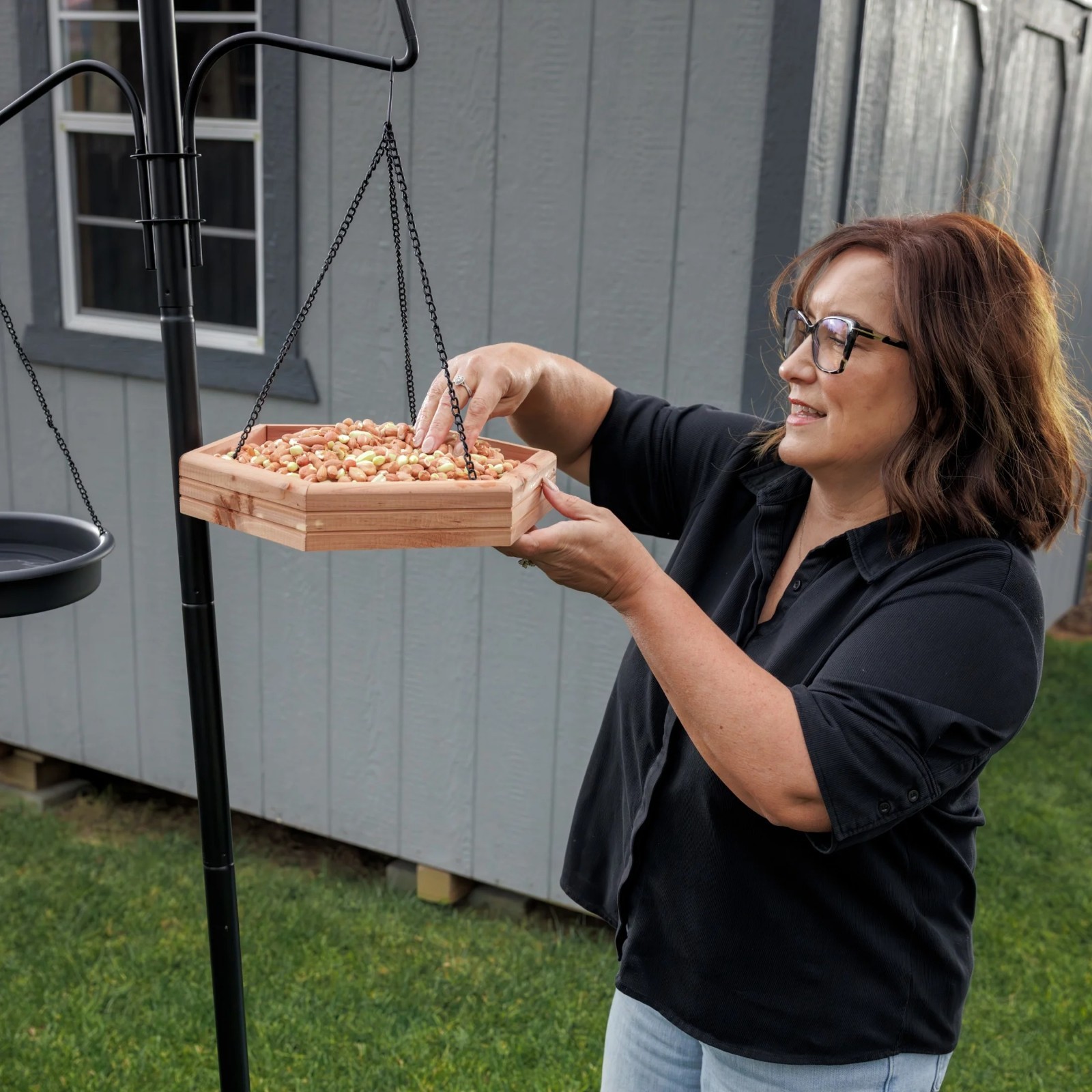 Pennington Shelled Peanuts Wildlife and Wild Bird Food, 5 lb. Bag, 1 Pack, Dry