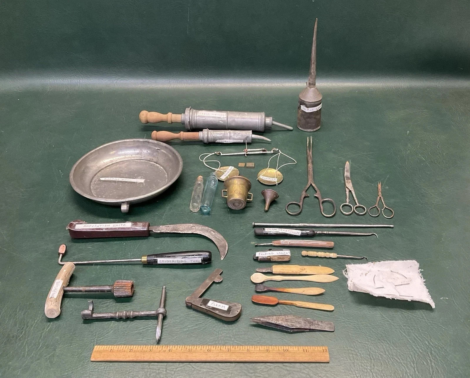 Lot of Antique Medical Civil War Era Surgical Tools Instruments – Vintage Tool