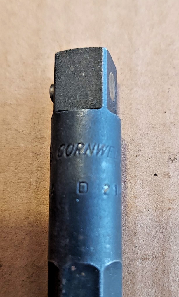 Cornwell USA D-214-3 (3") 7/16" Hex-Drive Impact to 3/8" pinned socket adapter.