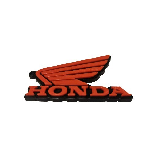 Honda Motorsports Dirbike Fourwheeler Keychain black and red 3d printed