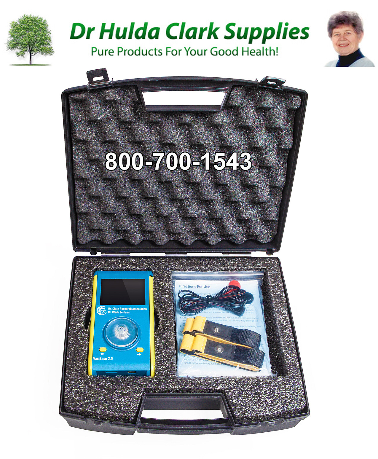 Dr Hulda Clark - VariGamma 2.0 - Frequency Generator - Free USA Shipping!