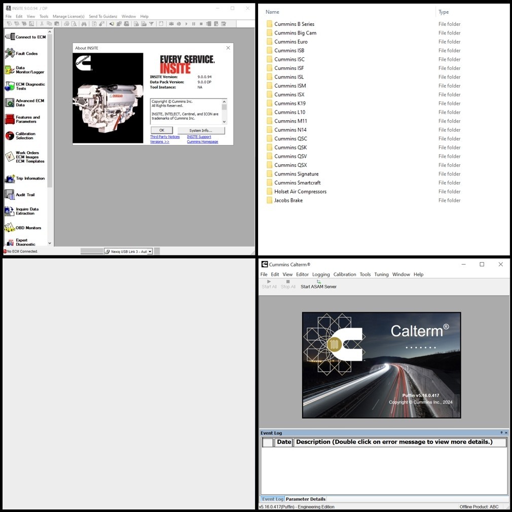 Insite 9.1 (2025) + Calterm 5.16 (2025) + Service Manuals Collection