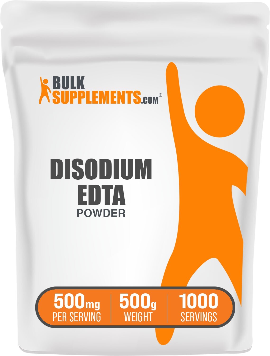 BulkSupplements Disodium EDTA Powder - 500mg Per Serving