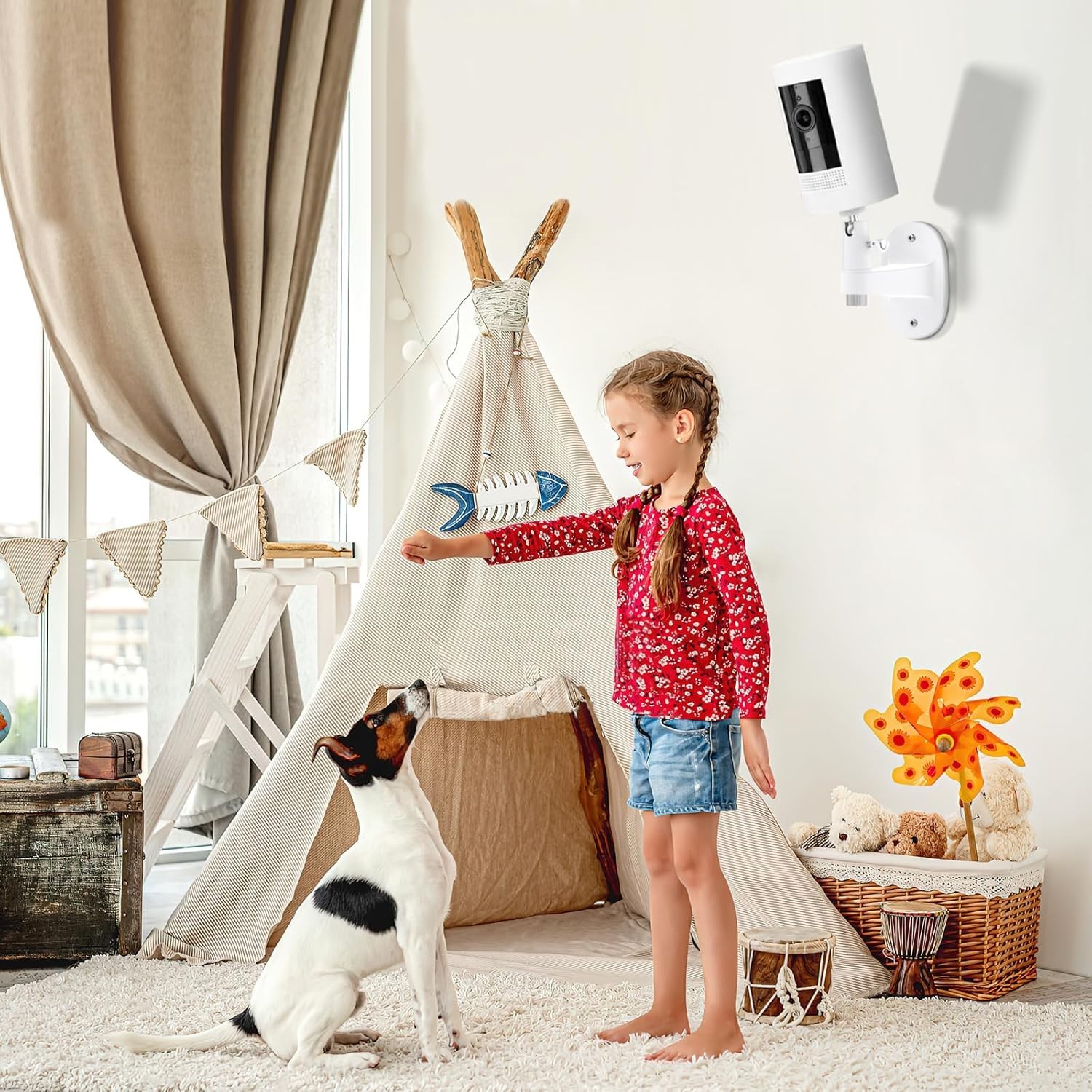 2Pack Ring Camera Wall Mount for Ring Stick up Cam & Ring Outdoor Cam Plus, 360