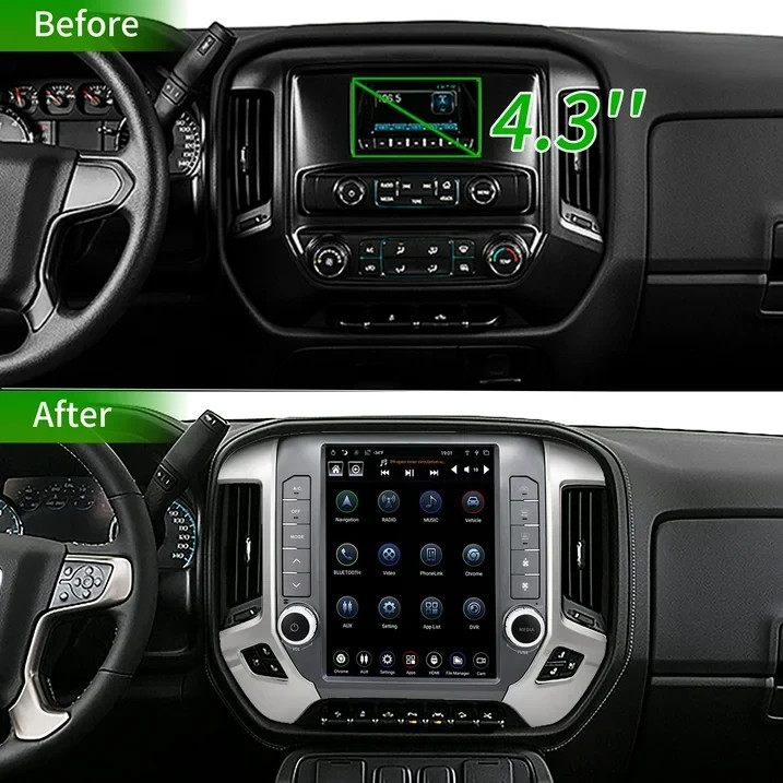 Linkswell GEN4 Android Car Stereo Radio For 2014-2019 CHEVY SILVERADO GMC SIERRA