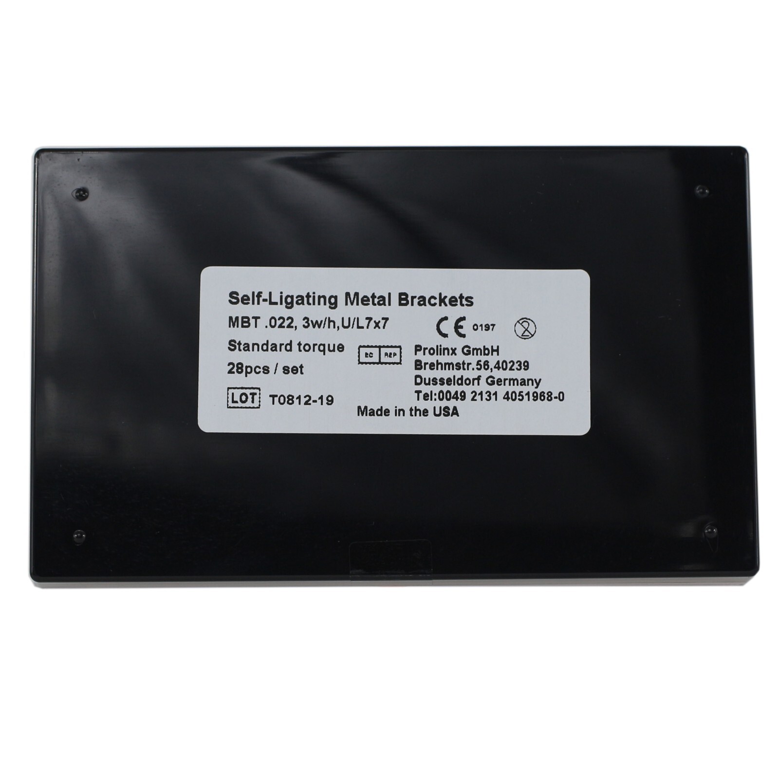 Dental Orthodontic Self Ligating Brackets Braces Buccal Tubes Metal MBT 022 345