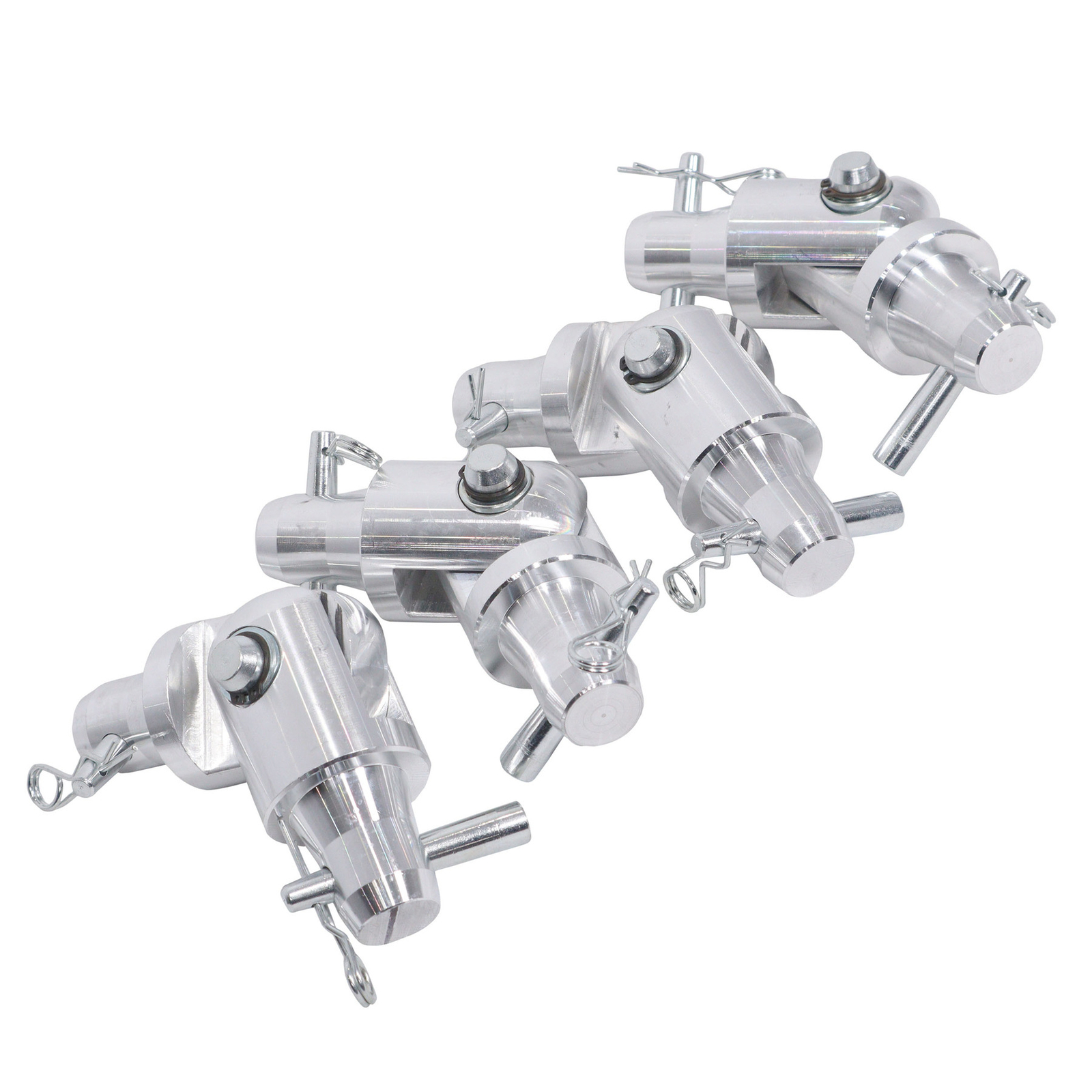 ProX XT-HINGEX4 (4) Conical Tube Ground Support Post towers Male to Male Hinges