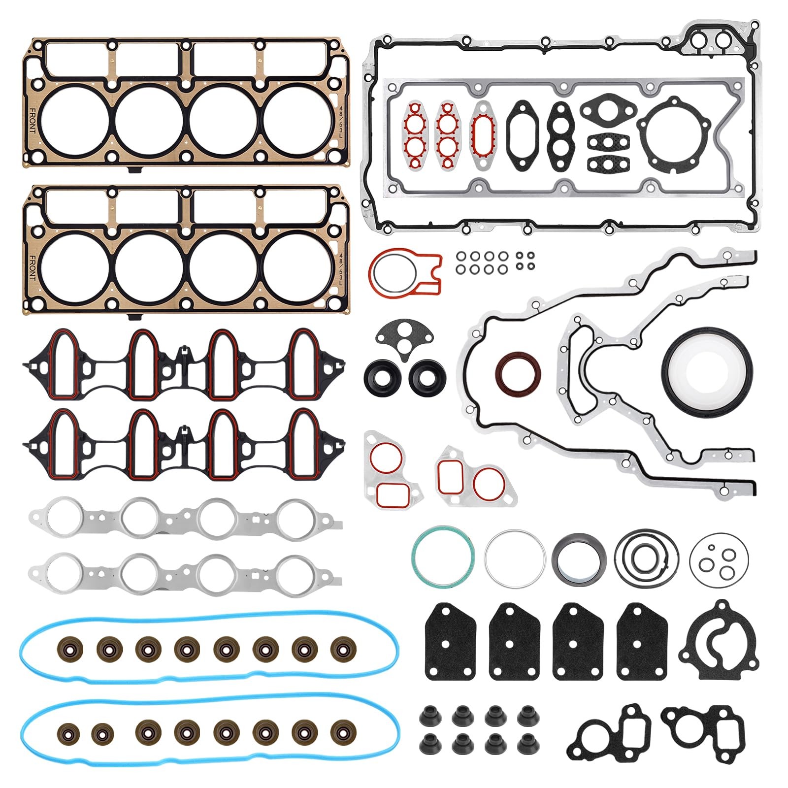 Head Full Gasket Set for 2002-11 Chevy Silverado 1500 Tahoe GMC Sierra 5.3L 4.8L