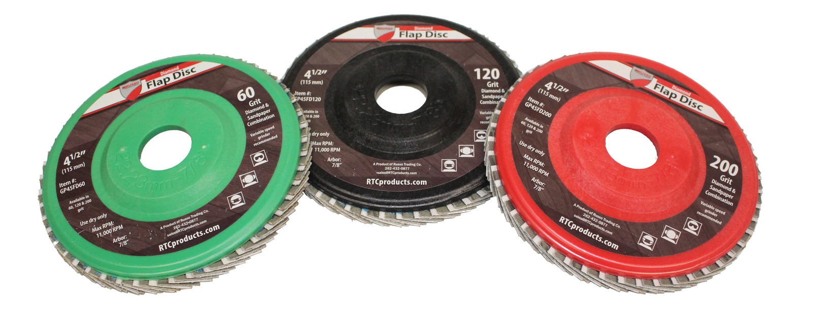 RTC Diamond Flap Discs