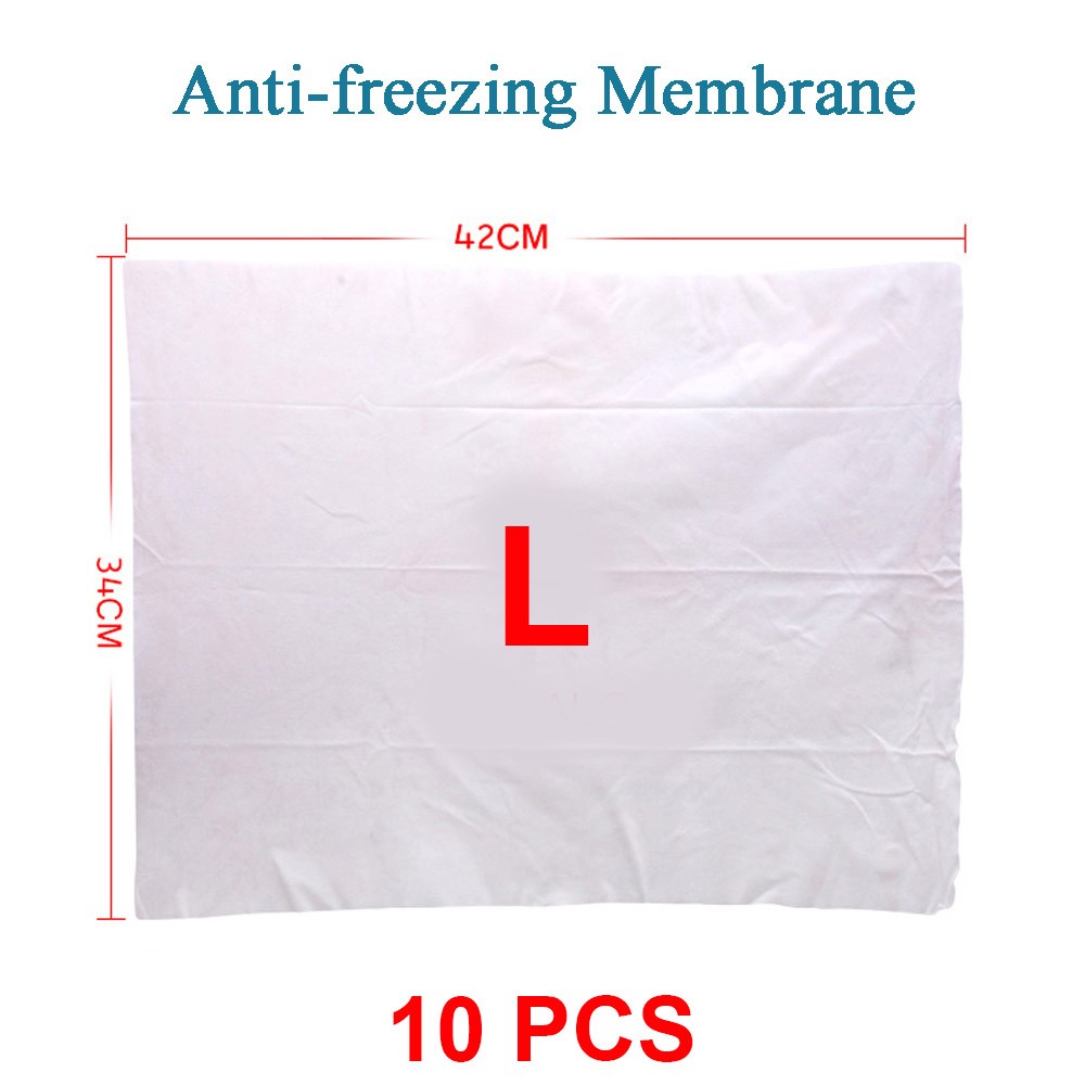 10-100PCs M Size Antifreeze Membranes Cryo Pad for Cool Freeze Machine 34*42cm
