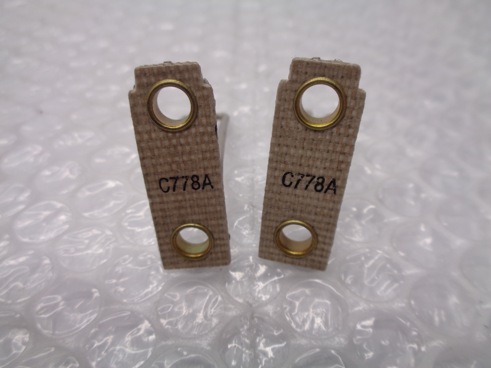 GENERAL ELECTRIC C778A HEATER LOT OF 2 NSNP