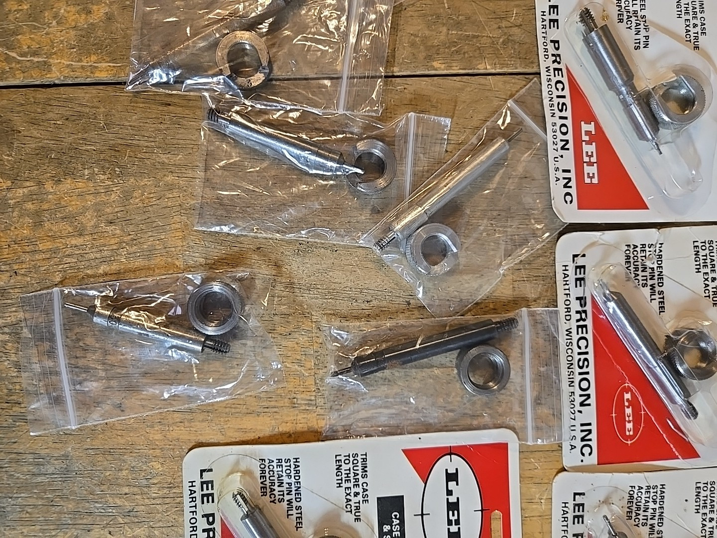 Lee Case Length Gauge & Shell Holder / Cutter And Lock Stud (Sold Individually)