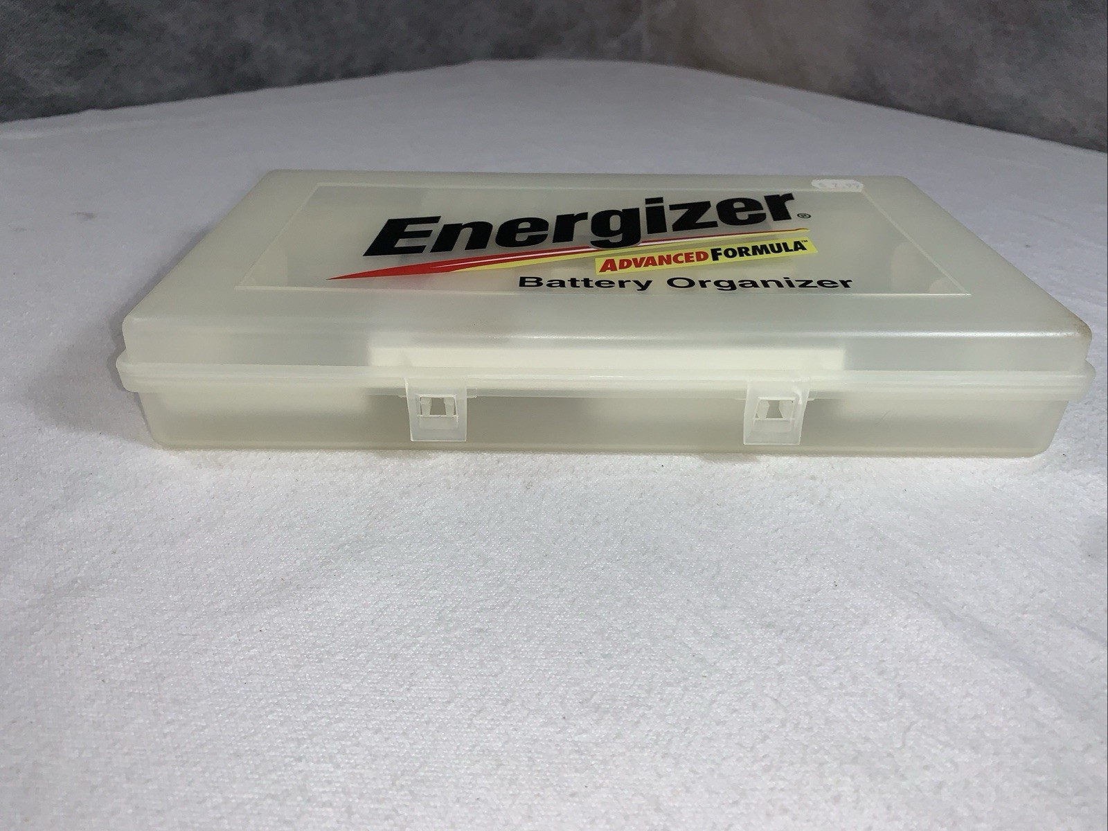 Energizer Battery Organizer Storage Case With Insert Tray 11 x 6 x 1.5 LOT OF 2