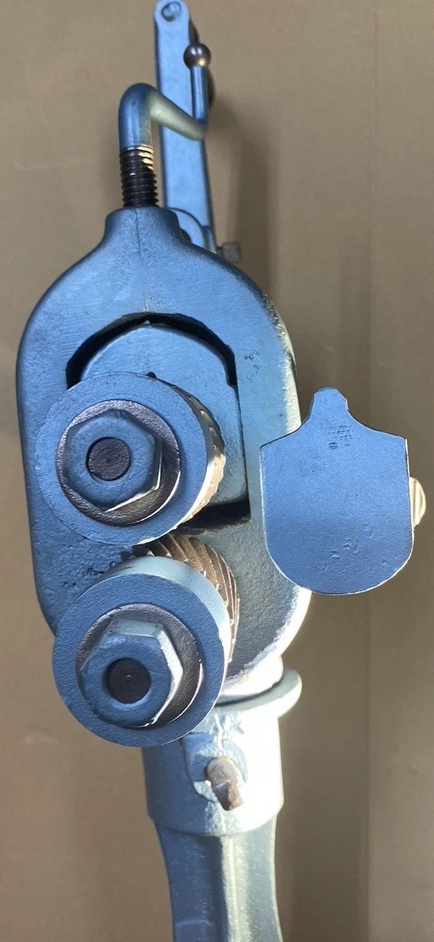 Vintage Niagara Hand Crank Beading & Crimping Rotary Machine Roper Whitney