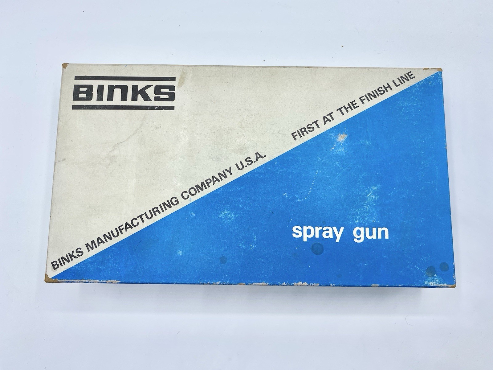 Binks Vintage Model 18 Paint Spray Gun With Sharpe 450 Canister Box/ Manuals