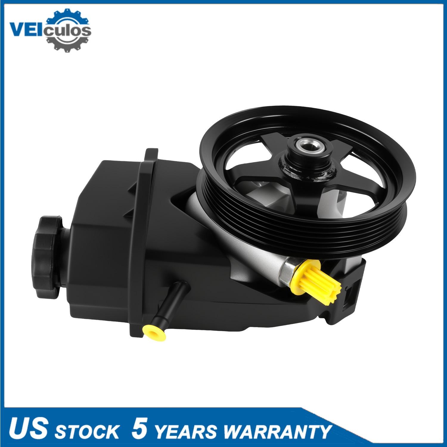 Power Steering Pump w/ Reservoir Pulley 20-69989 For Chevrolet Impala Monte 3.5L