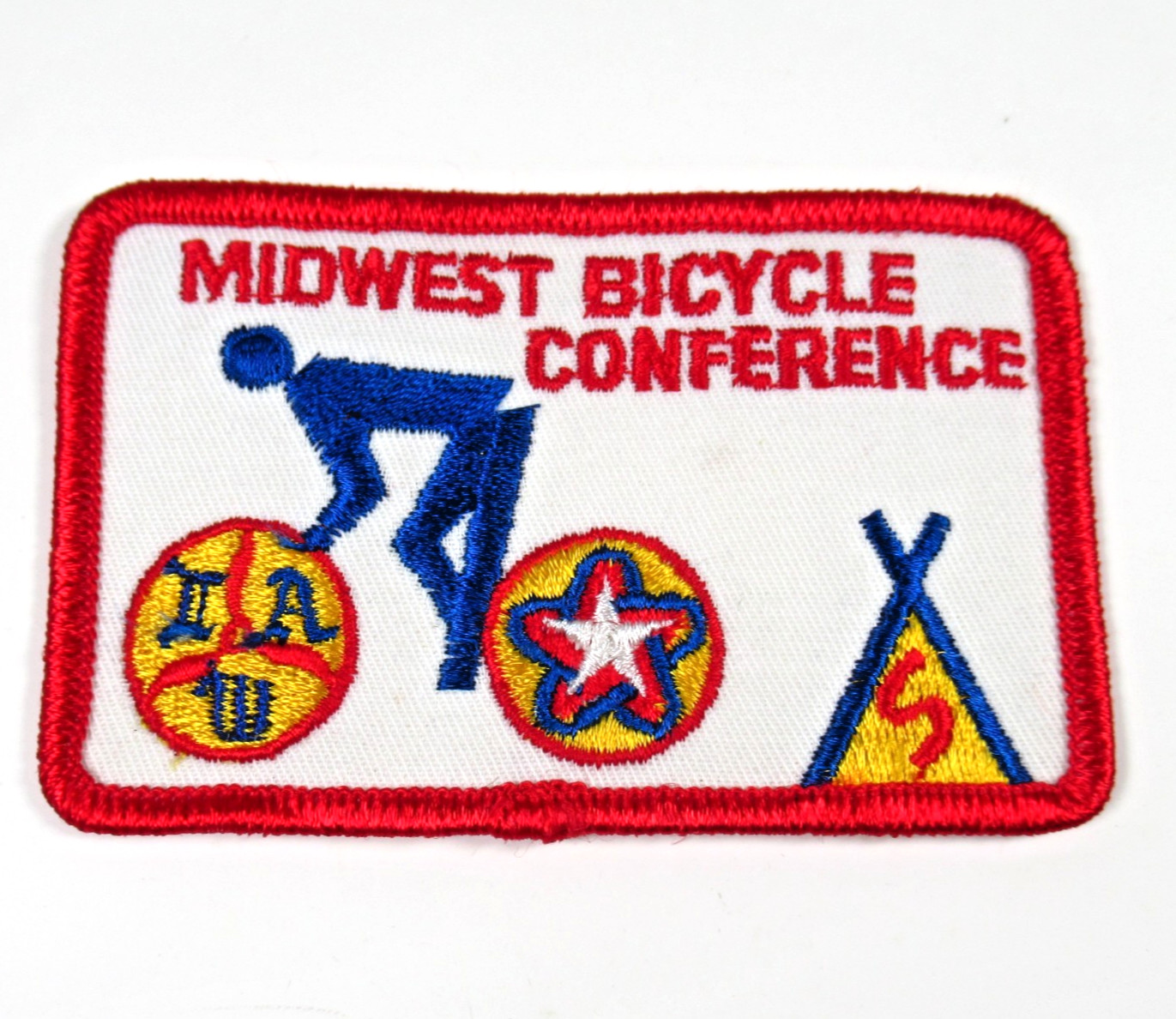 League of American Wheelmen Midwest Bicycle Conference Vintage Patch