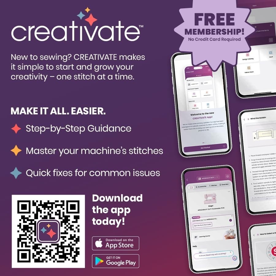 SINGER Heavy Duty 4432 High Speed Black Sewing Machine with Accessory Kit | Stro