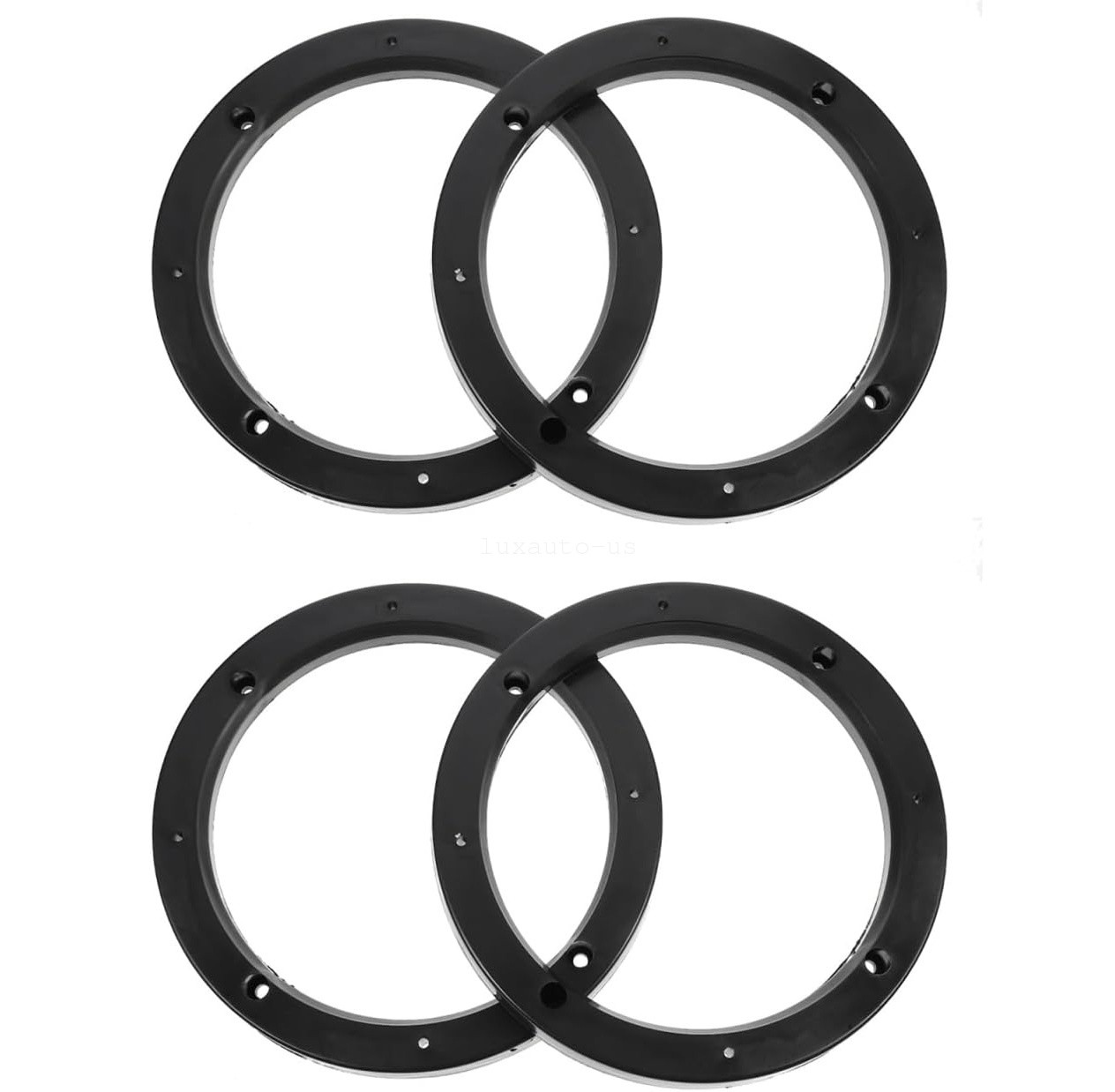 6.5 inch Plastic Spacer Speaker Rings Custom Mounting Adapter Subwoofer 2 Pairs