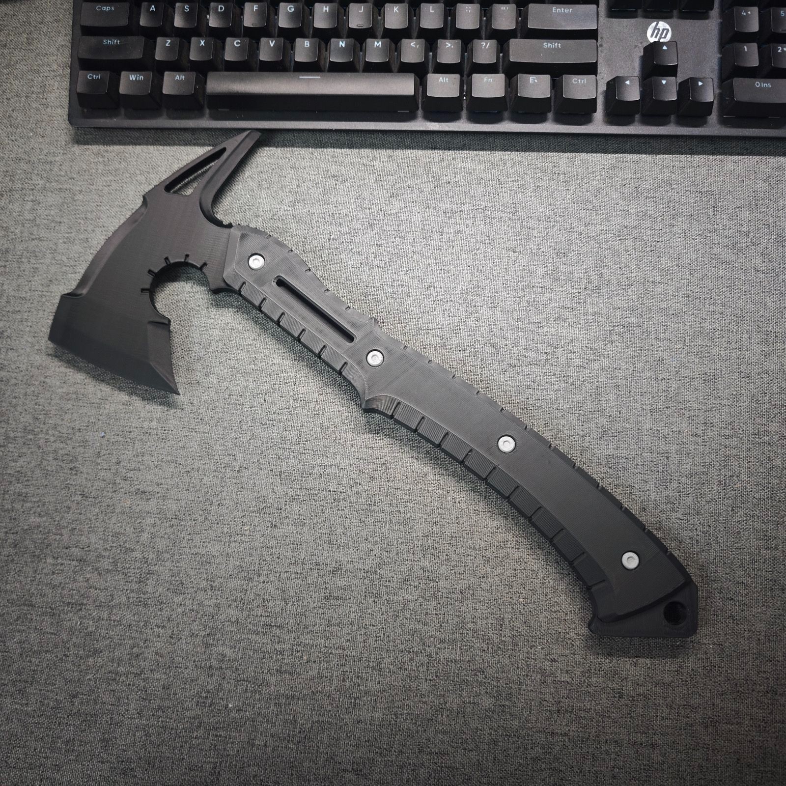 Resident Evil 9 Requiem Cosplay Prop 3D Printed Toy Leon Axe Weapon Model