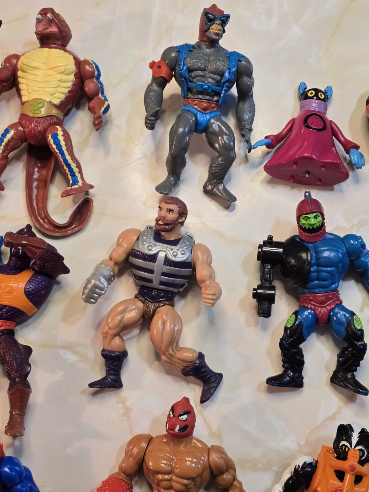 Lot Of 21 MOTU Action Figures w/ Some Accessories Original Vintage He-Man