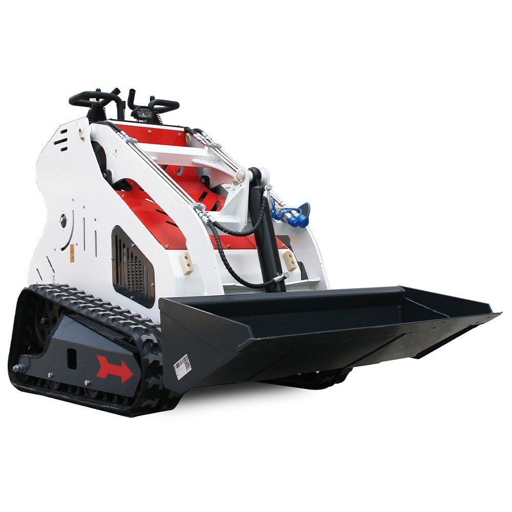 B&S Engine Mini Skid Steer Track Loader Crawler with 2 Attachments
