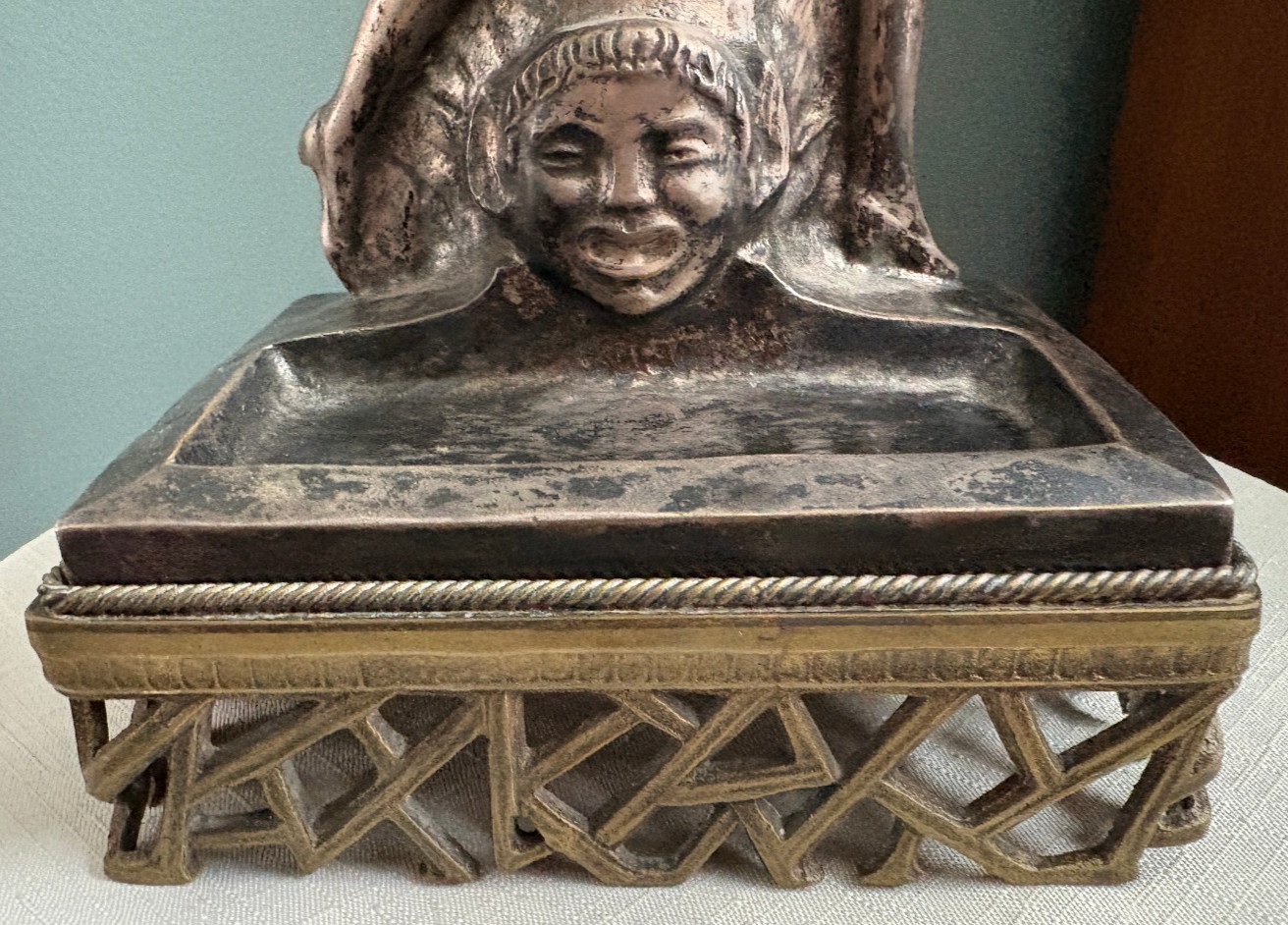 Antique Bronze Dancer Sculpture F. Barbedienne Foundry Fondeur - Henri Le Roux