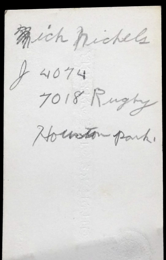 Vintage GILMORE OIL COMPANY California BUSINESS CARD San Bernardino California